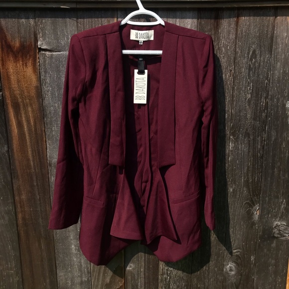 BB Dakota Dustin Satin Blazer - Picture 4 of 8